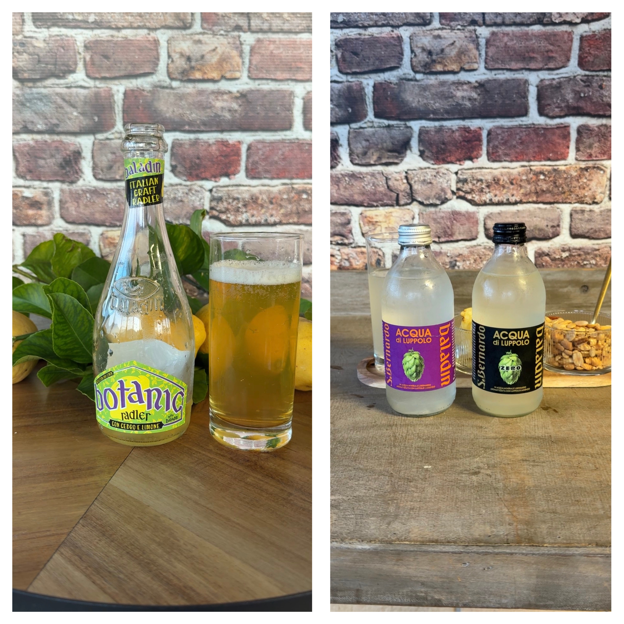 Radler e Acqua di Luppolo Baladin